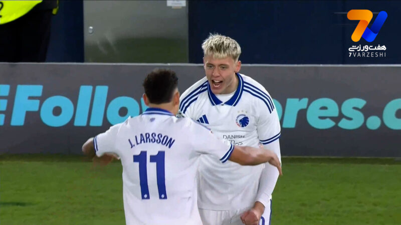 گل اول کپنهاگن به بارسلونا توسط داداسون