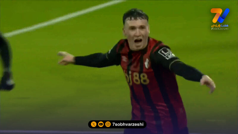 گل دوم بورنموث به لیورپول توسط الخاندرو خیمنز