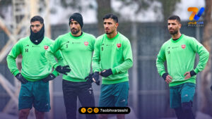 تمرین پرسپولیس در روز بارانی تهران؛ زیر باران باید رفت!