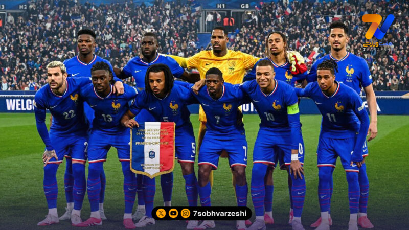 فرانسه با پیراهن سبز نعنایی به جام جهانی ۲۰۲۶ می‌آید! +عکس