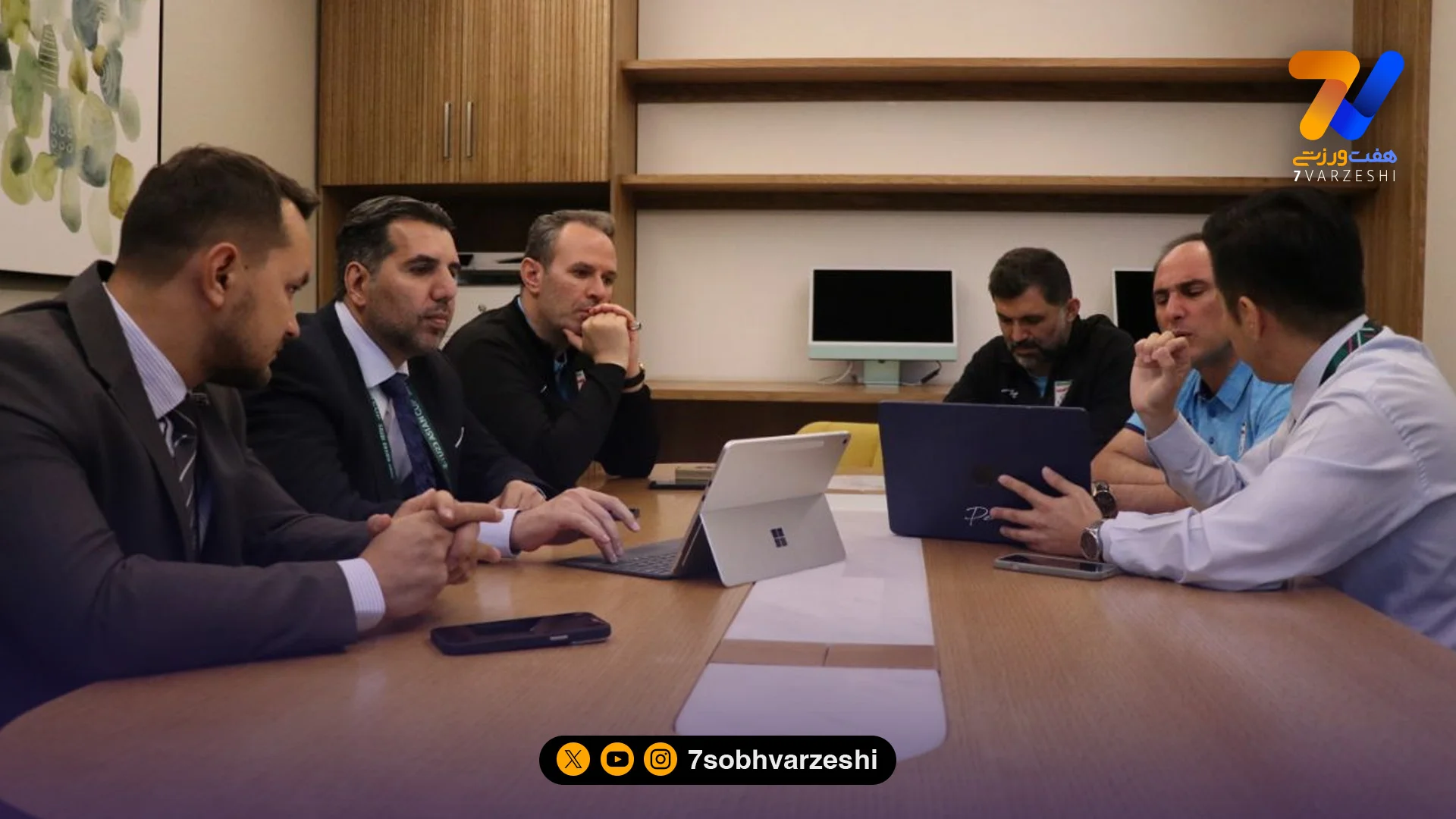 نشست مدیران تیم ملی امید ایران با مسئولان AFC برگزار شد
