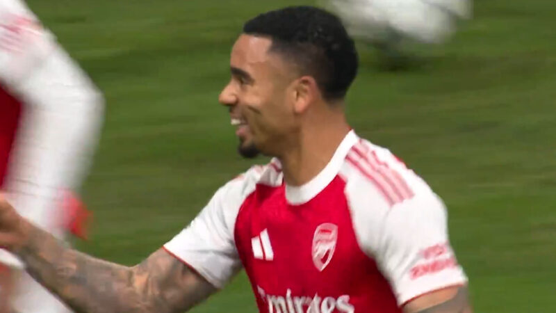 گل دوم آرسنال به اینتر با دبل گابریل ژسوس