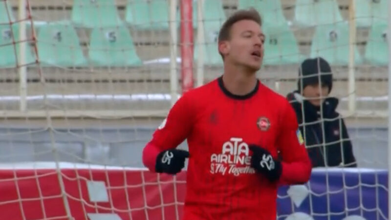 گل چهارم تراکتور به مس رفسنجان توسط دوماگوی دروژدک