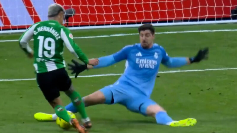 گل اول رئال بتیس به رئال مادرید توسط کوچو