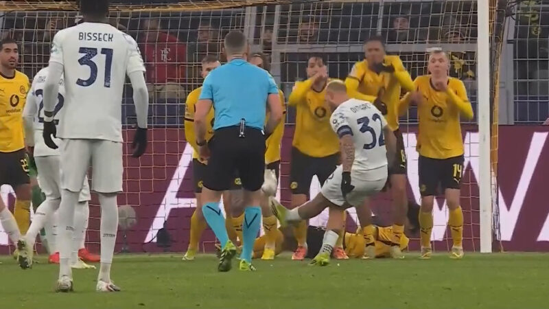 گل اول اینتر به دورتموند توسط فدریکو دی مارکو