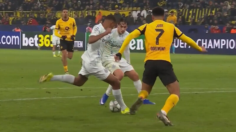 گل دوم اینتر به دورتموند توسط اندی دیوف