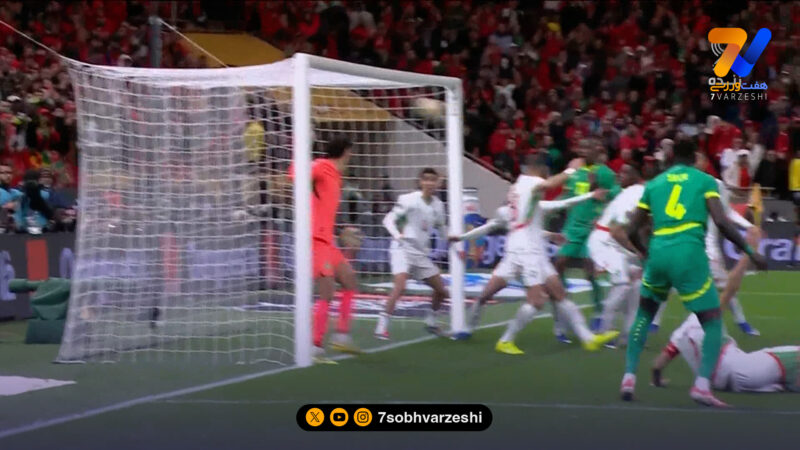 گل مردود سنگال مقابل مراکش در فینال جام ملت‌های آفریقا