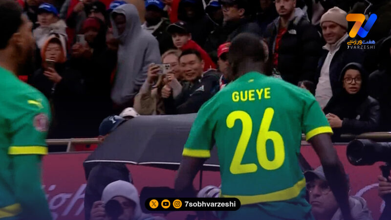 گل اول سنگال به مراکش توسط پاپه گوئیه