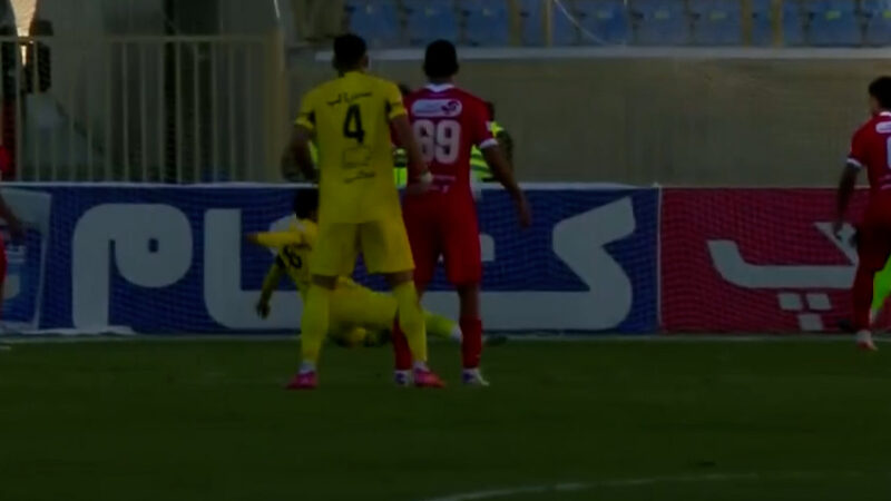 گل دوم فجر به پرسپولیس توسط مهدی شریفی