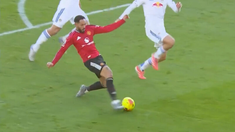 گل اول منچستریونایتد به لیدز توسط کونیا