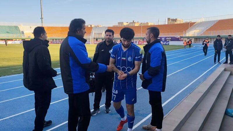 گفتگوی ماشاریپوف با پزشکان استقلال درباره مصدومیتش