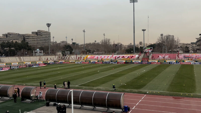 حال و هوای ورزشگاه پیش از شروع دیدار پرسپولیس مقابل سپاهان