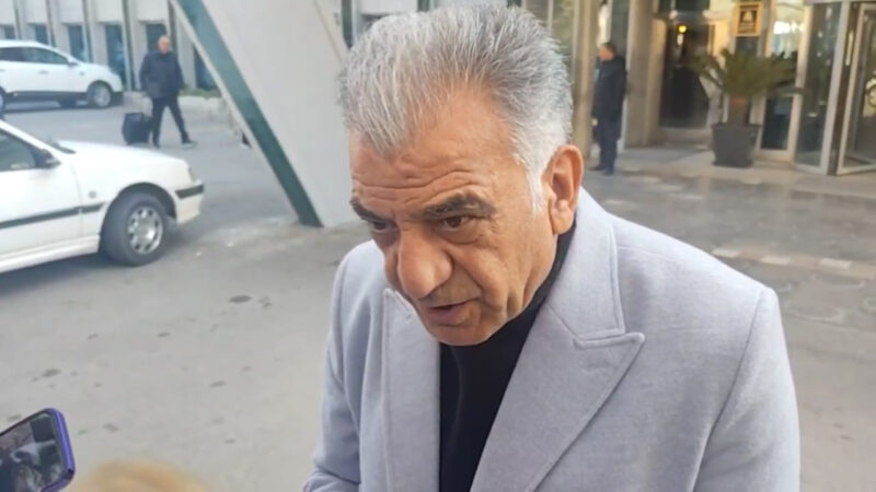 بیژن طاهری: ساپینتو اعتراض کند، محروم می شود؛ ما جای او اعتراض می کنیم