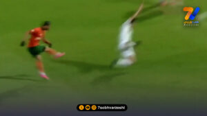 گل اول مس رفسنجان به خیبر خرم آباد توسط افخم