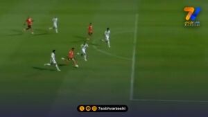 گل دوم مس رفسنجان به خیبر خرم آباد توسط فرنام عرب