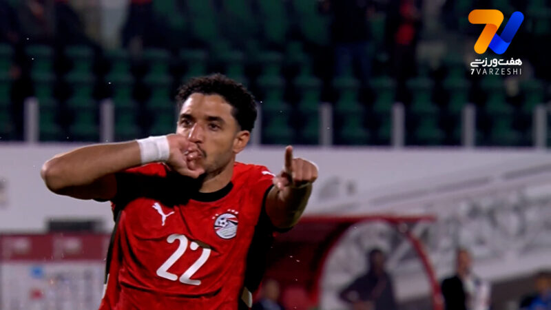 گل اول مصر به ساحل عاج توسط عمر مرموش