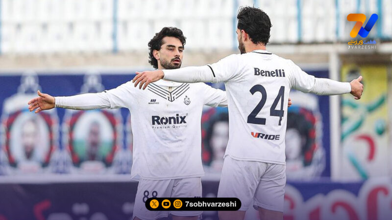 گزارش تصویری دیدار ملوان و چادرملو