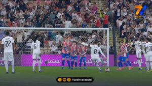 کاشته دیدنی والورده، گل اول رئال مادرید به اتلتیکو مادرید