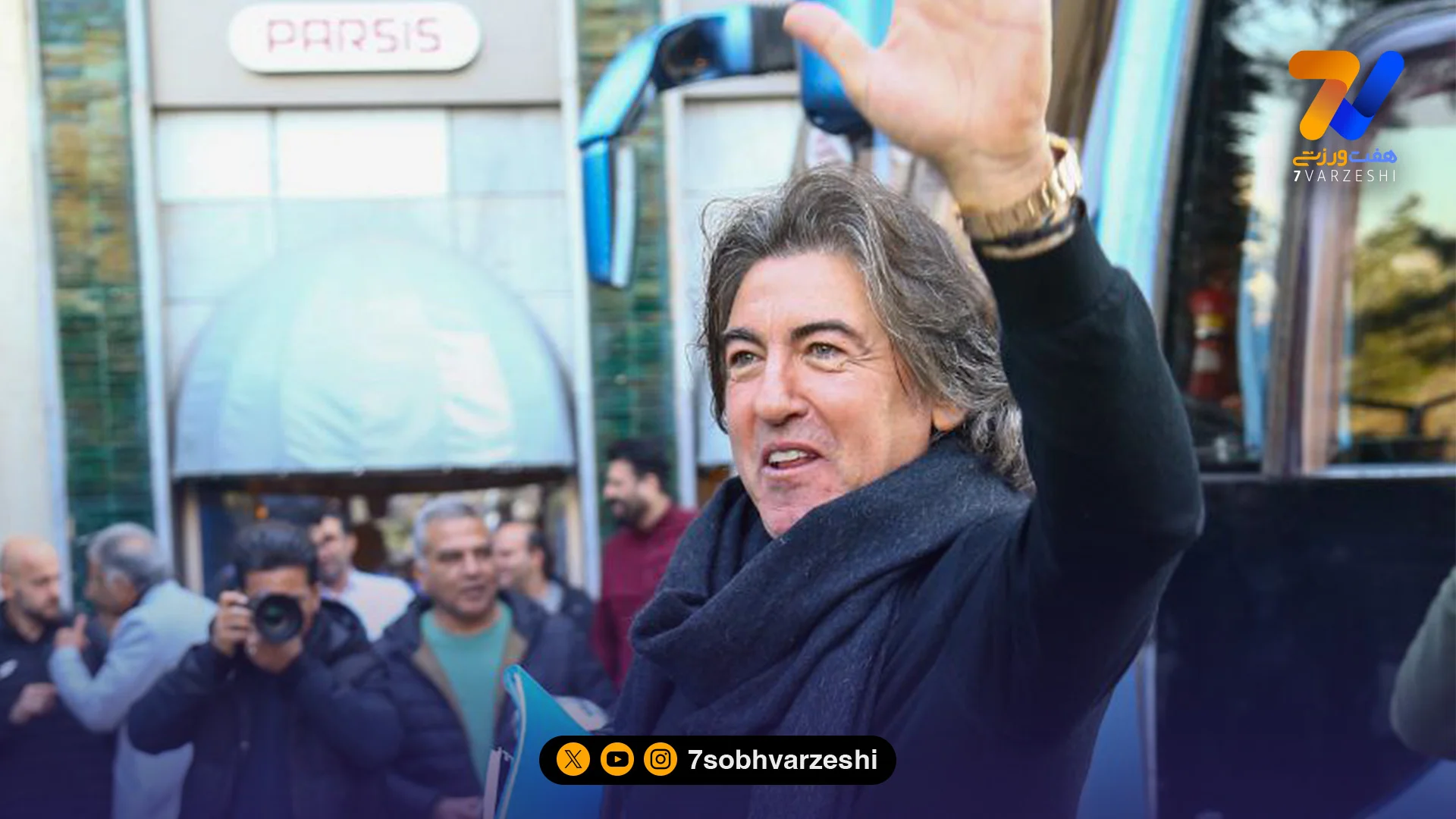 گزارش تصویری| کاروان استقلال در راه نقش جهان