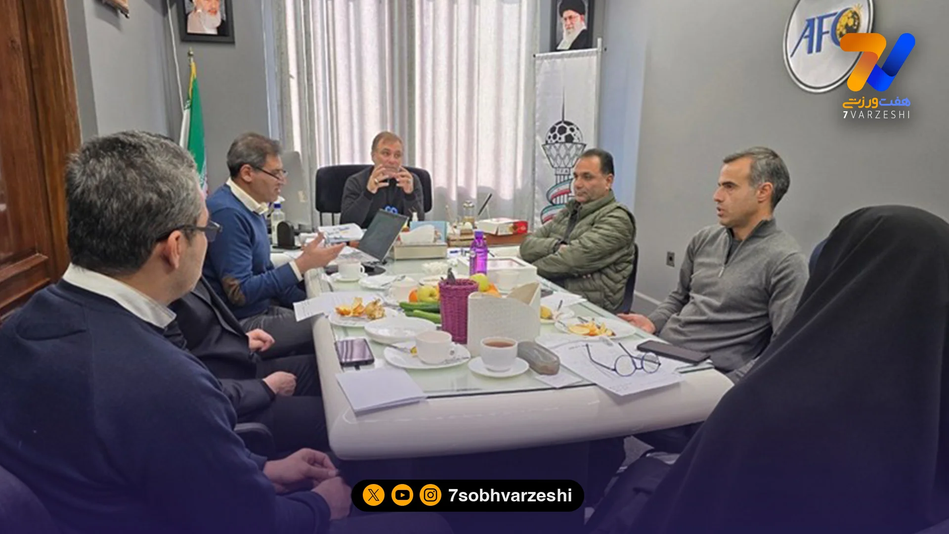 هیأت فوتبال استان تهران جلسه گذاشت