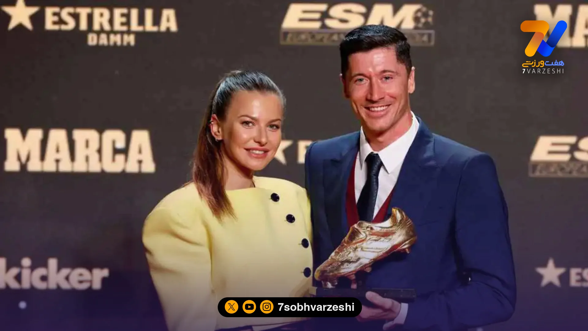 همسر لواندوفسکی، هواداران بارسلونا را شوکه کرد!