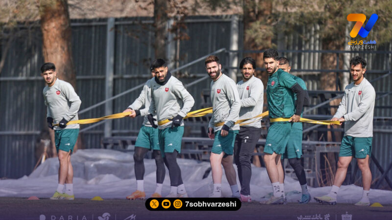 گزارش تصویری| تمرین شاگردان اوسمار در آزادی