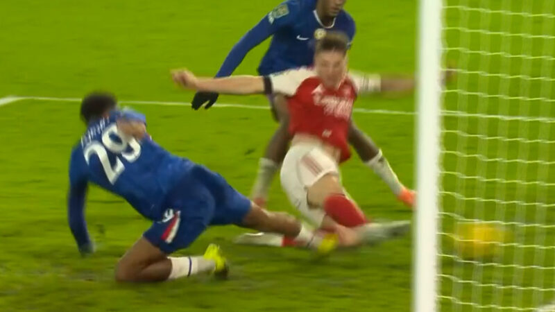 گل دوم آرسنال به چلسی توسط ویکتور گیوکرش