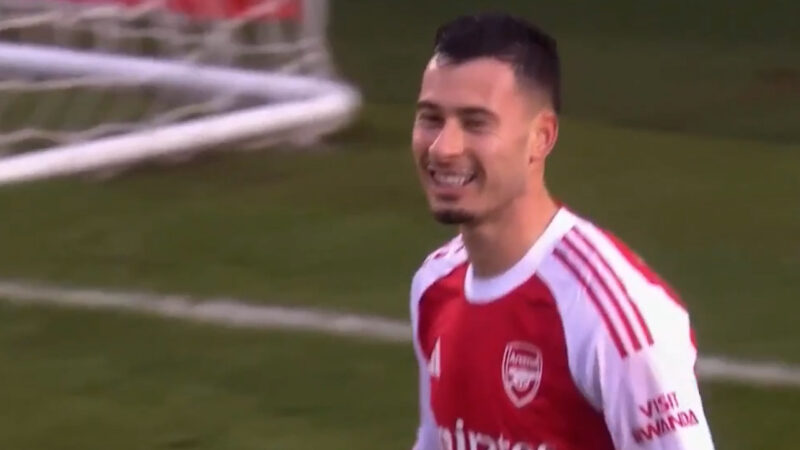 گل چهارم آرسنال به پورتموث هت تریک گابریل مارتینلی