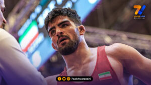 طلای عظیمی پس از غیبت حریف روی تشک