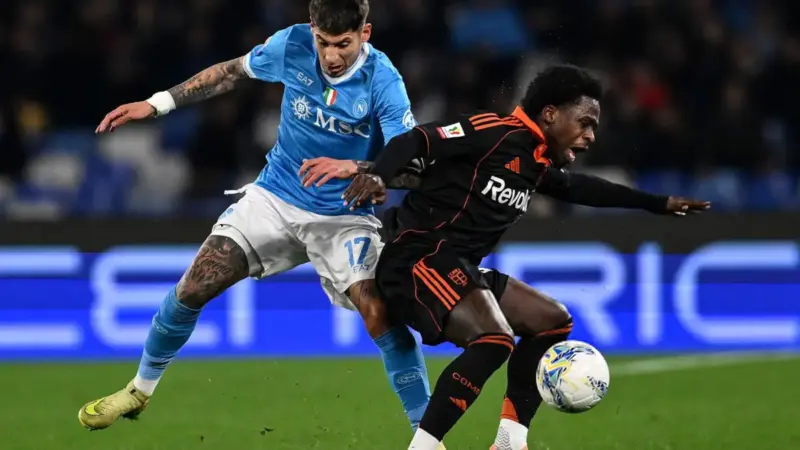 حذف ناپولی از جام حذفی ایتالیا در ضربات پنالتی مقابل کومو