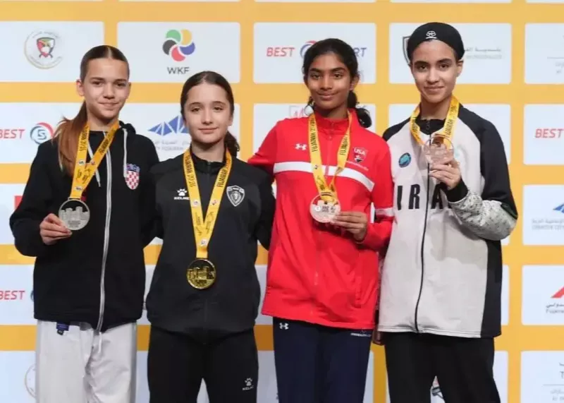 درخشش دختران کاراته‌ ایران در لیگ جهانی فجیره - سایر ورزش‌ها