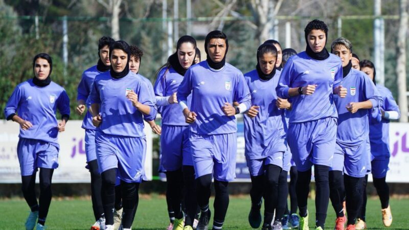 شروع اردوی تیم ملی فوتبال بانوان با تمرینات فشرده