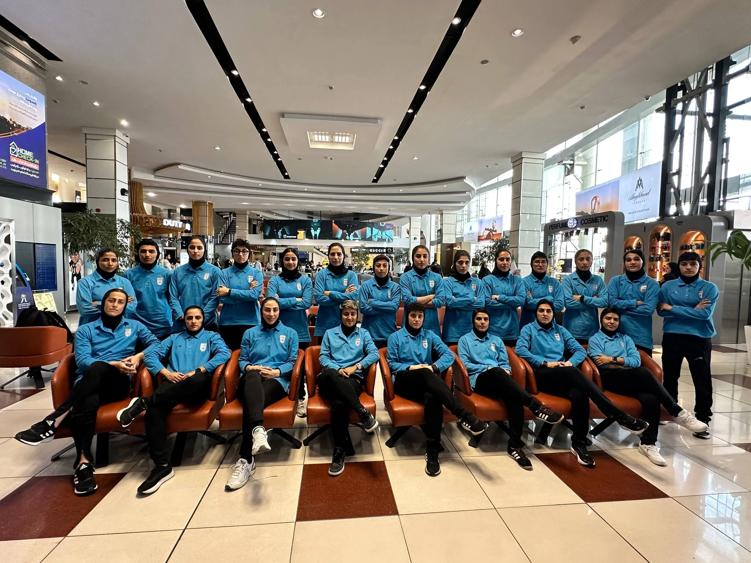 بانوان ایران راهی جام ملت‌های آسیا شدند