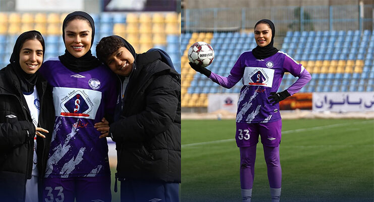 نگاه ورزشی| تمرینات نازنین طاهریان بازیکن گل گهر سیرجان