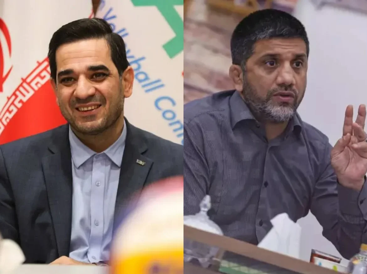 دوستی نزدیک روسای کشتی و والیبال