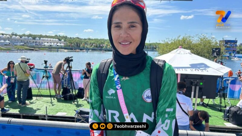 لنز ورزشی| مهسا جاور دختر توانمند قایقرانی