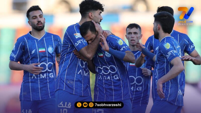 استقلال – شمس آذر/ گزارش زنده