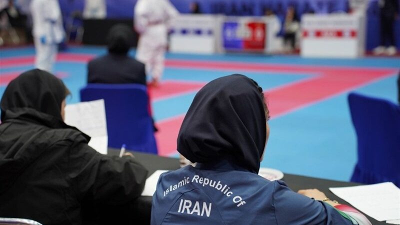 برگزاری مرحله سوم انتخابی کاراته بانوان در تهران