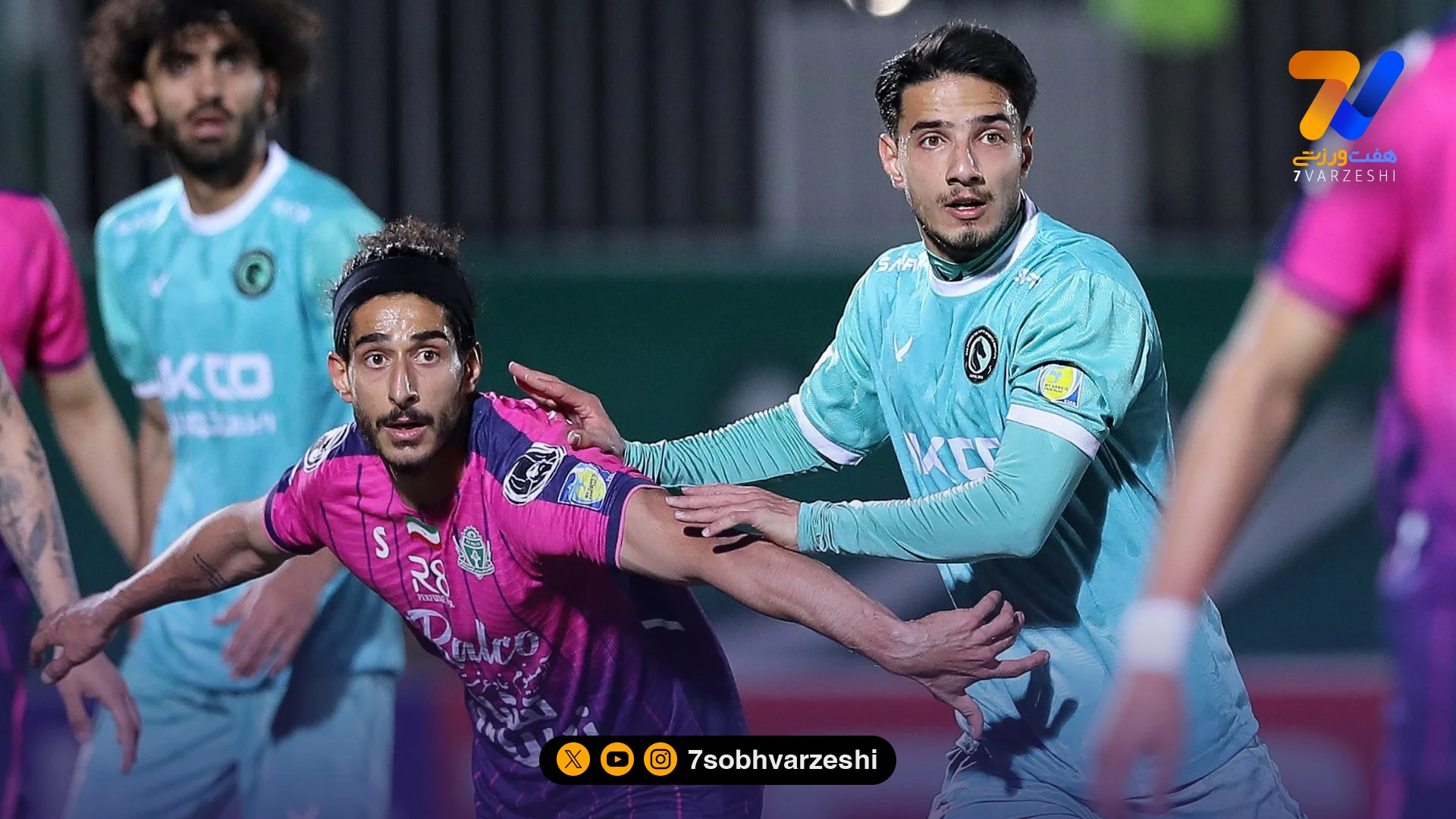 آلومینیوم یک – پیکان یک؛ آقایی پور دست حسینی را گرفت - فوتبال
