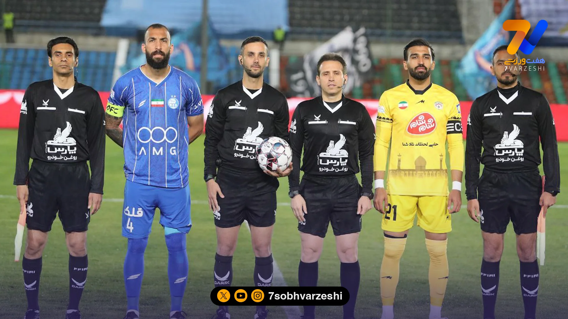 تصویری از تقابل جذاب استقلال و فجرسپاسی - فوتبال