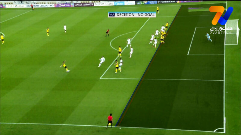 کاوه رضایی در آفساید؛ گل مردود سپاهان به الاهلی قطر