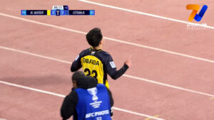 گل سوم الحسین اردن به استقلال توسط عبید - جام باشگاه‌ها