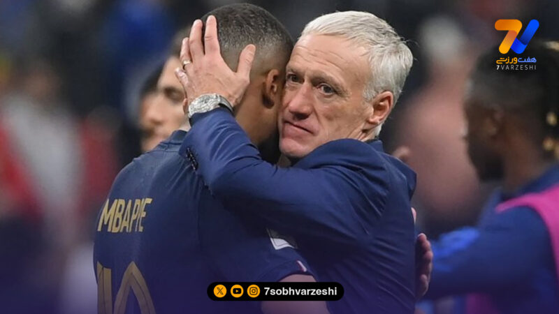 دشان پشت امباپه ایستاد؛ کاپیتان فرانسه الگوی نسل جوان است!