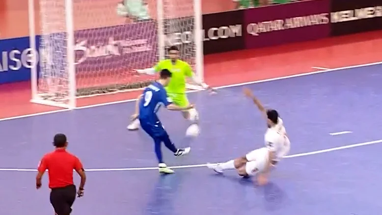 گل دوم فوتسال ازبکستان به ایران