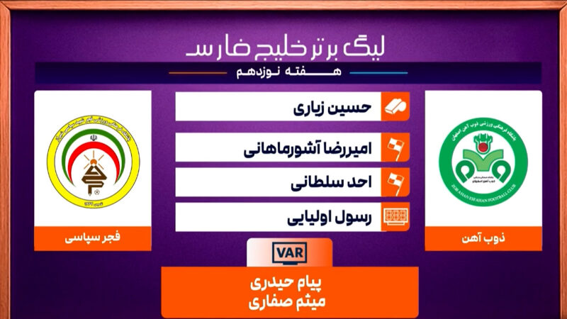 کارشناسی داوری ذوب آهن – فجرسپاسی