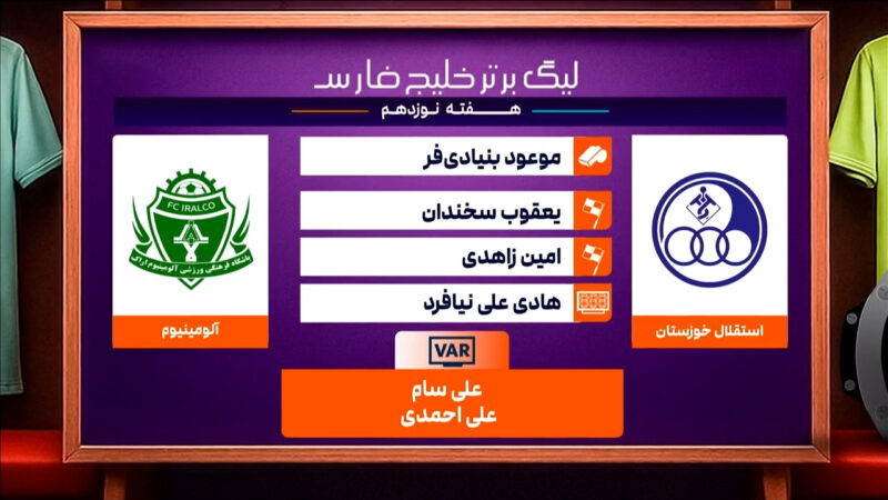 کارشناسی داوری استقلال خوزستان – آلومینیوم اراک