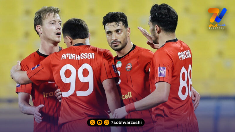 گزارش تصویری | شب درخشان تراکتور مقابل الغرافه