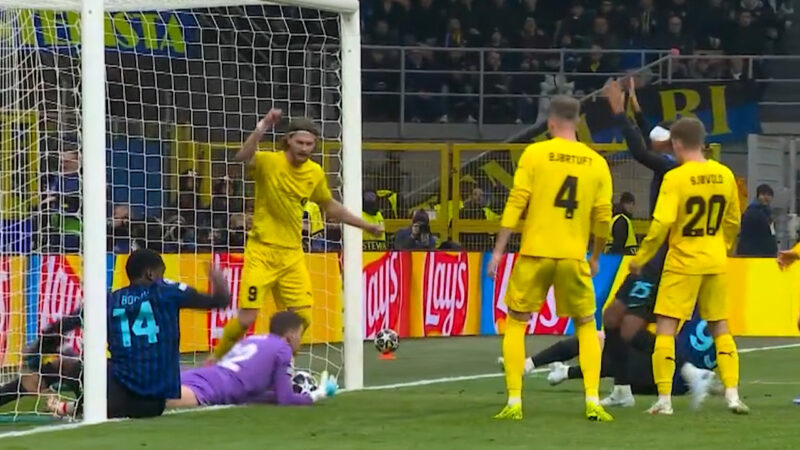 گل اول اینتر به بوده توسط الساندرو باستونی