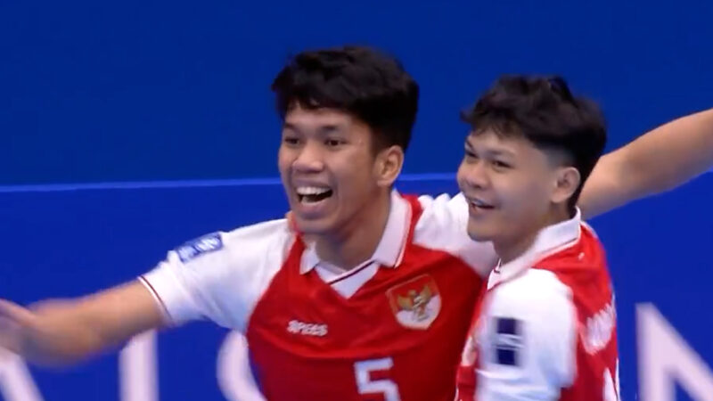 گل دوم فوتسال اندونزی به ایران توسط ماگاترا