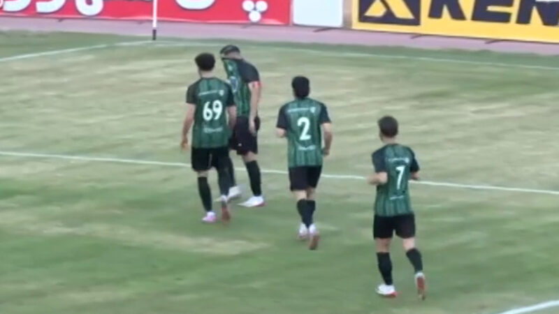 گل اول خیبر خرم آباد به فولاد توسط مهرداد قنبری